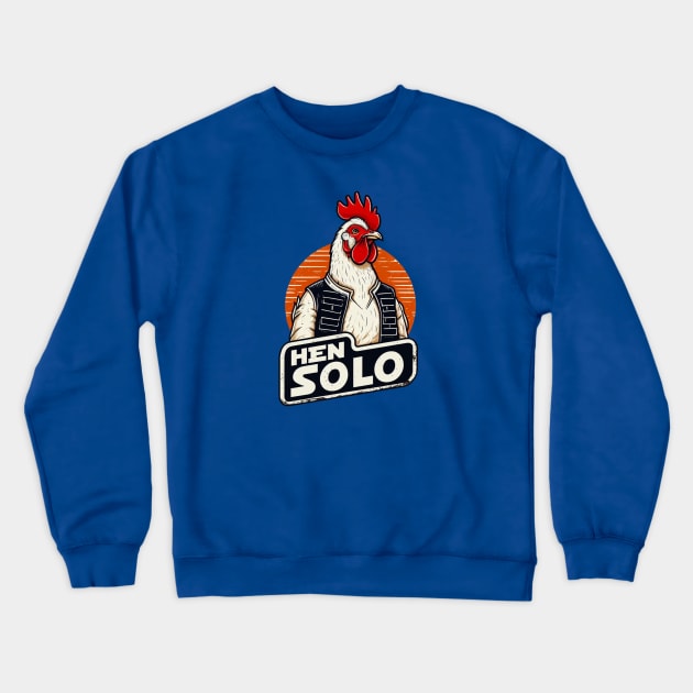 Han Solo Parody Crewneck Sweatshirt by Shawn's Domain